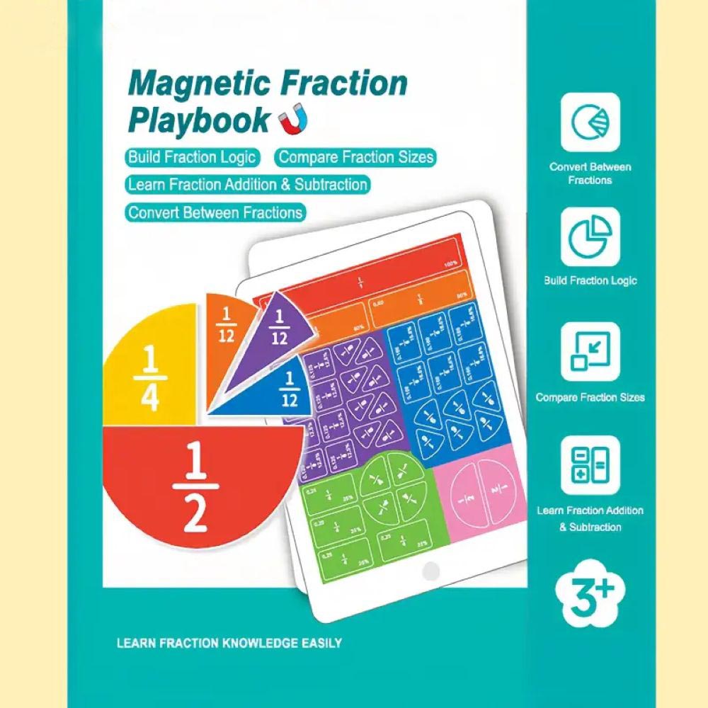 Magnetic Fraction Math Learning Book
