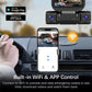 360° Car DVR WiFi 4Channels Dash Cam Video Recorder