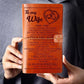 To My Wife - I Love You Beyond Words - Vintage Journal Notebook