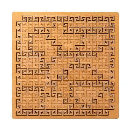 Fractal Tray Puzzles