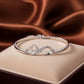 To My Unbiological Daughter - I Always With You Heart Infinity Bracelet