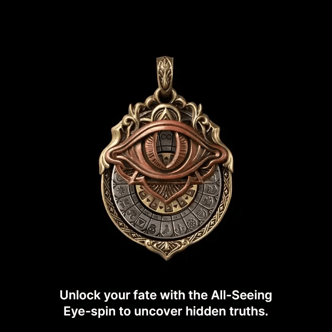 Tarot Vision Pendant: Connect to Cosmic Wisdom Anytime