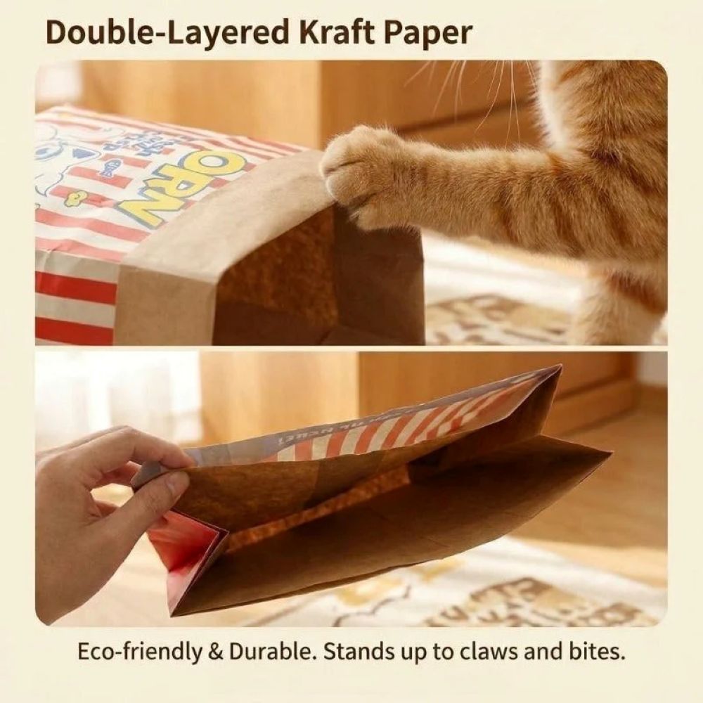 Irresistible Crinkle Cat Bag