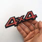 4x4 - Emblem Sticker Badge, Funny Decals for Car, Truck, SUV, Motorcycle - TE011