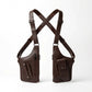 Premium Leather Shoulder Bag - Hidden Anti-Theft Compartments