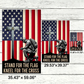 American Flag with Cross Veterans Day Christ Flag