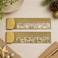 3-in-1 Metal Bookmark Ruler - Bookmark, Ruler & Coloring