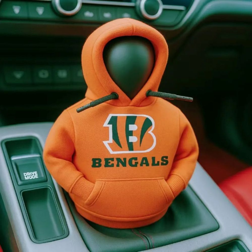 Rugby-Style Car Gear Shift Hoodie