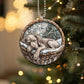 Weimaraner In Mini Baskets Ornament - MB033