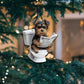 Welsh Terrier - Dog Sitting On Toilet Ornament  OT037