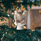 Sphynx Cat - Dog Sitting On Toilet Ornament  OT038