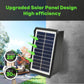4 LED Solar Colorful Wall Lights Outdoor Light Waterproof