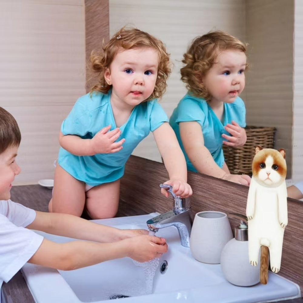 Adorable Cat Hand Towels - Ragdoll Cat