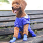 Waterproof Silicone Dog Rain Boots - 4-Pack