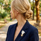 Real Flower Keepsake Brooch