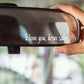 “I Love You, Drive Safe” Car Mirror Decal Set – Cute Reflective Vinyl Stickers