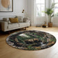 Forest Bear - 3D Illusion Round Rug - H636