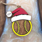 Personalized Wooden Sports Christmas Ornament
