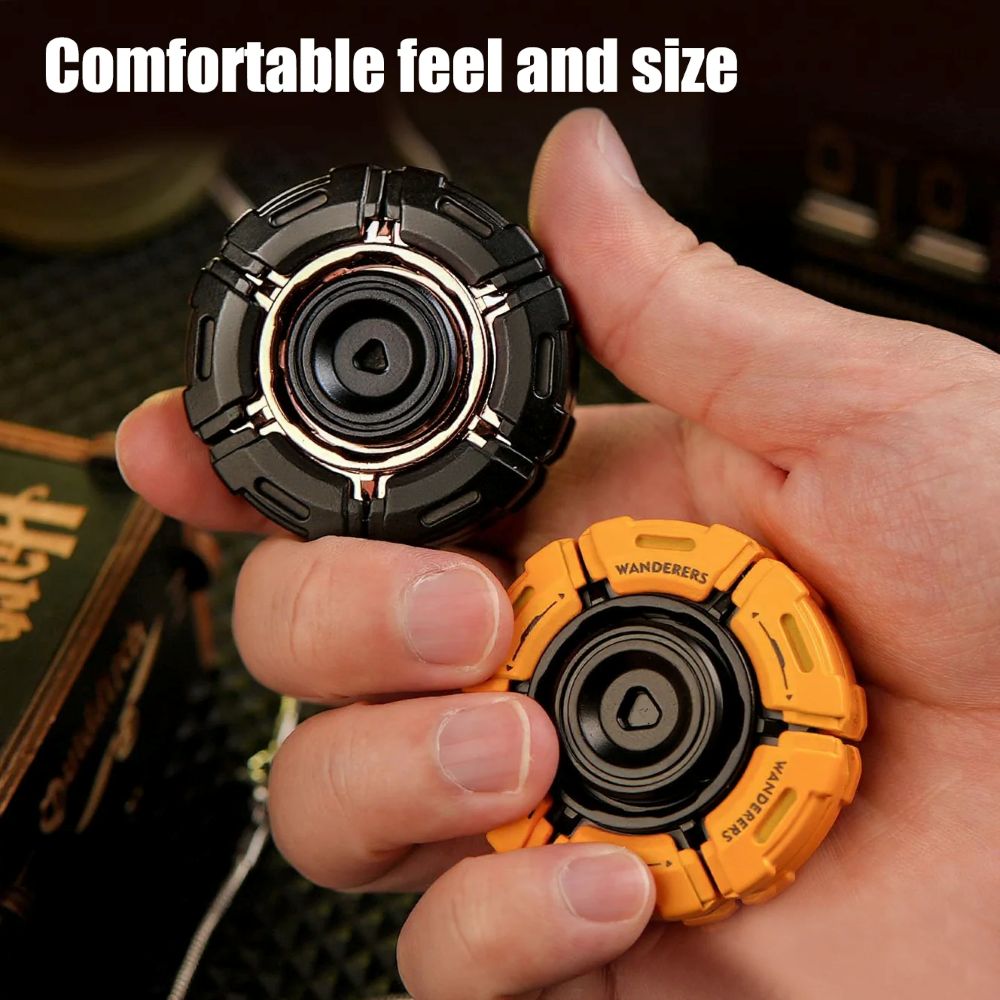 Stainless Steel Mecha Fidget Spinner