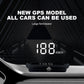 GPS Head-Up Display for Cars – Digital MPH Speedometer with HUD Projection