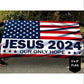 Jesus 2024 Our Only Hope American Flag