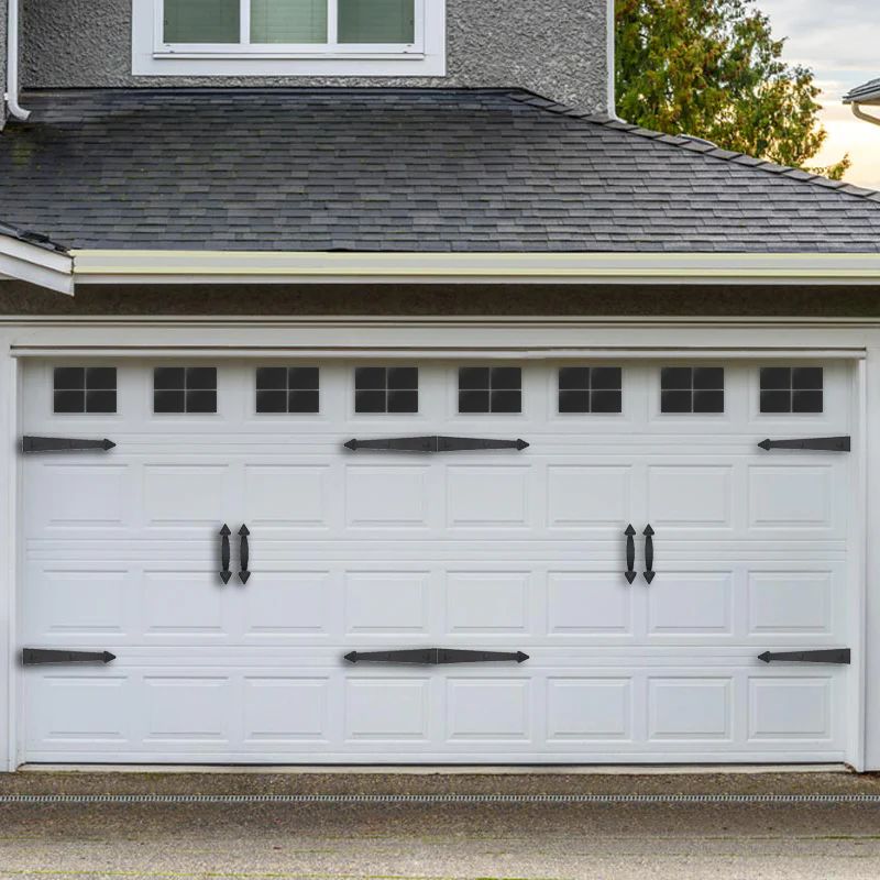 Prestige Complete Garage Accent Kit – Hinges, Handles & Windows (22-PCS)