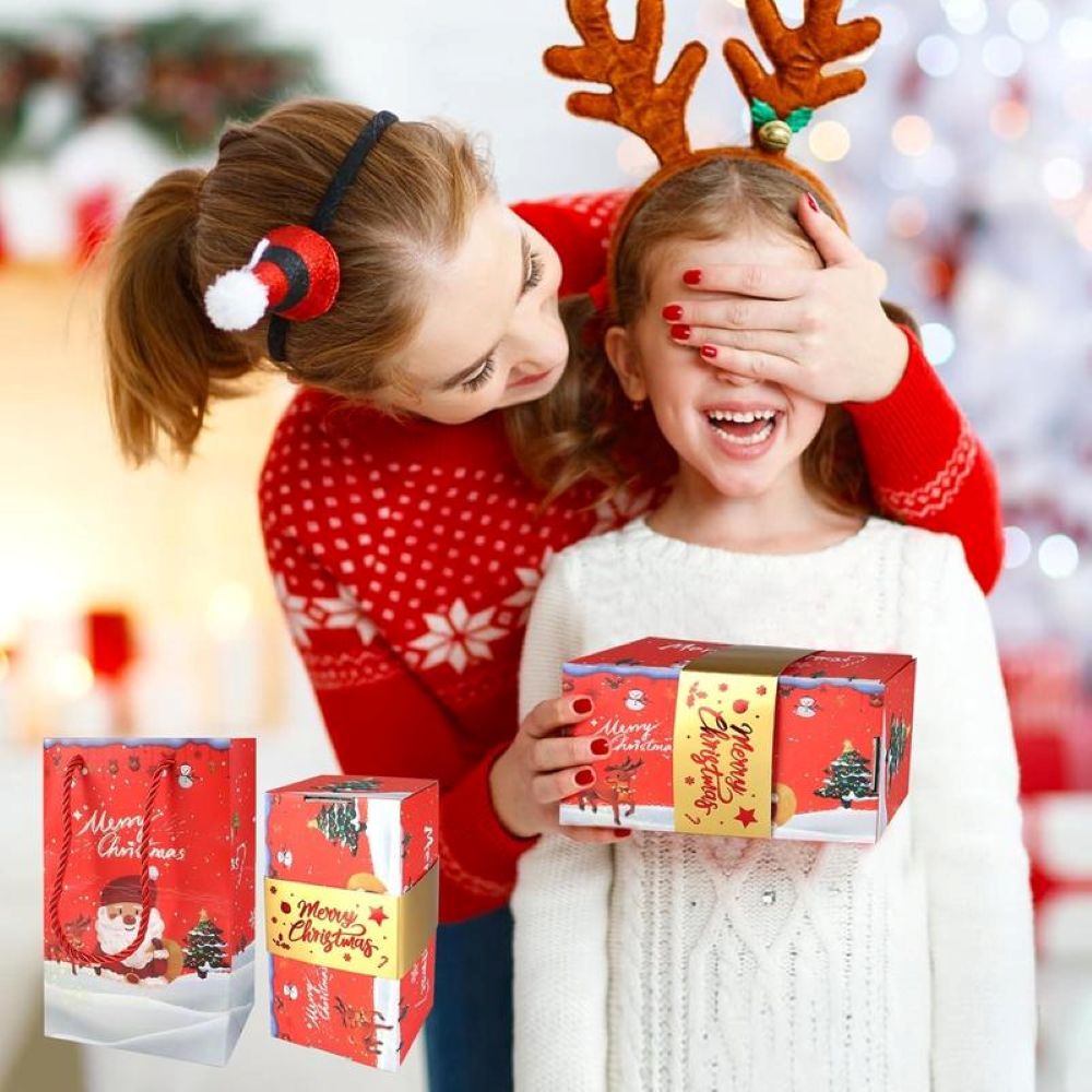 Surprise Gift Box Explosion Unique Folding Bouncing Red Envelope Cash Box