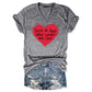 Just A Dad Who Loves His Girl V-Neck T-Shirt
