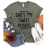 She's My Sweet Potato I Yam Matching T-shirts - F457