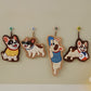 Adorable Dog Hand Towels - Sleeping French Bulldog