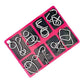 Metal Brain teaser Puzzles Ring Educational Toys