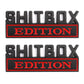 Shitbox Edition - Emblem Sticker Badge, Funny Decals for Car, Truck, SUV, Motorcycle - TE016