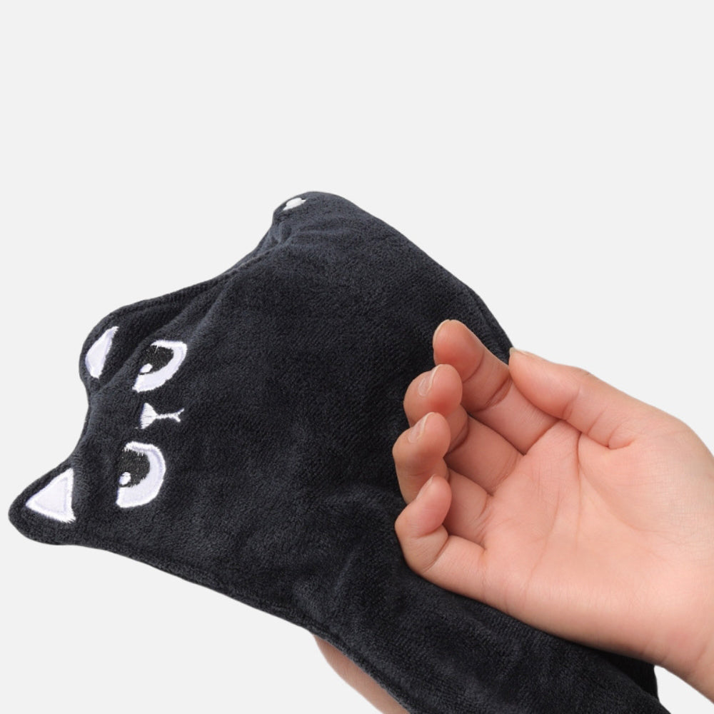 Adorable Cat Hand Towels - Cute Face