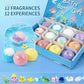 Bath Bombs For Kids – 12 Pack With Surprise Toys Inside, Easter Basket Stuffers