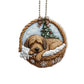 Briard In Mini Baskets Ornament - MB004