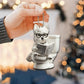 West Highland White Terrier - Dog Sitting On Toilet Ornament  OT040
