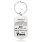 Whenever You Feel Overwhelmed - Inspirational Keychain - A916