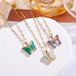 Crystal Butterfly Necklace