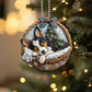 Australian Cattle Dog In Mini Baskets Ornament - MB048