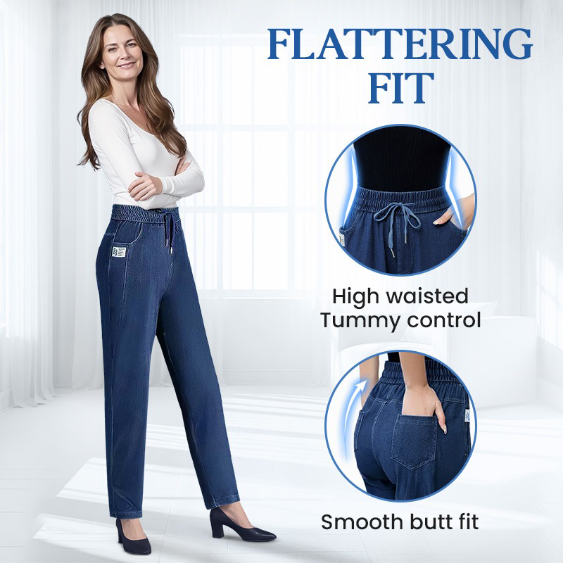 ComfiJeans - LAST DAY 70% OFF - High Waist Ultra-Stretch Mom Jeans