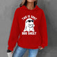 Women's Halloween This Is Some Boo Sheet Waffle Hoodie