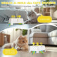 3-in-1 Automatic Interactive Cat Toy – Mouse, Feather & Sound Play