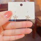 Flower Threader Diamond Earrings (Pair)