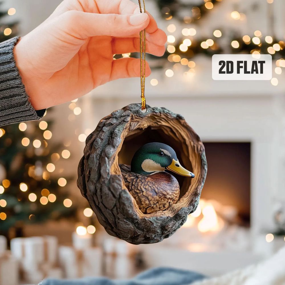 Mallard Duck - Animal Christmas Ornament CH223