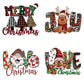 Christmas Mystery DTF Transfer Bundle for T-Shirts, Totes & DIY Gifts