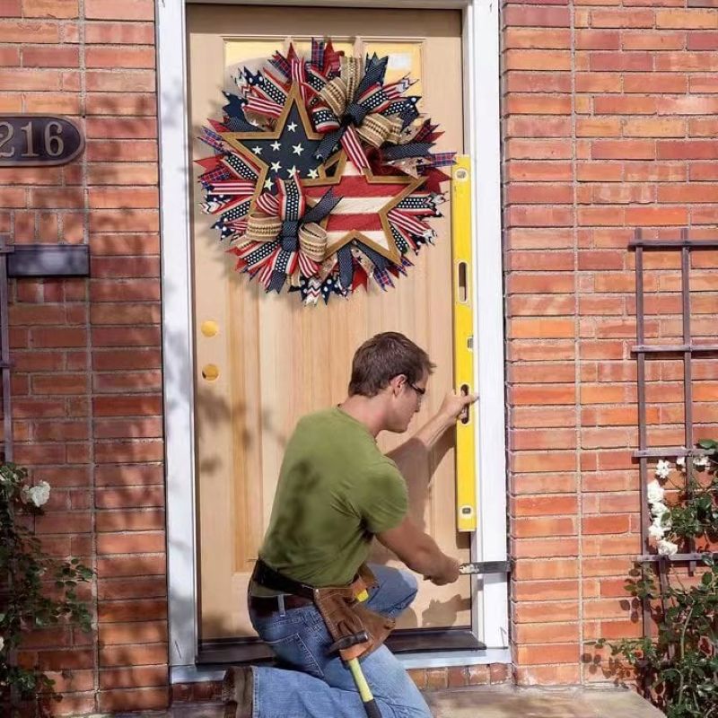 American Patriotic Star Wreath