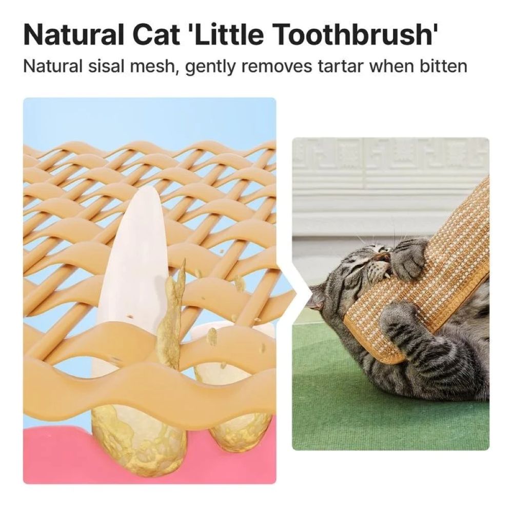 Catnip Sisal Pillow Toy