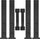 Prestige Magnetic Deluxe Accents – Faux Garage Set (6-PCS)