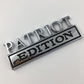 Patriot Edition - Emblem Sticker Badge, Funny Decals for Car, Truck, SUV, Motorcycle - TE038