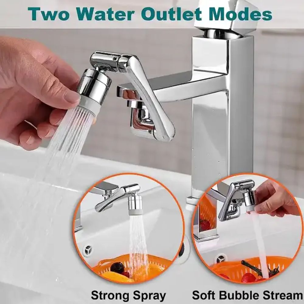 Universal Kitchen and Bathroom Faucet Extension